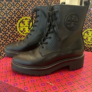 Tory Burch combat boots